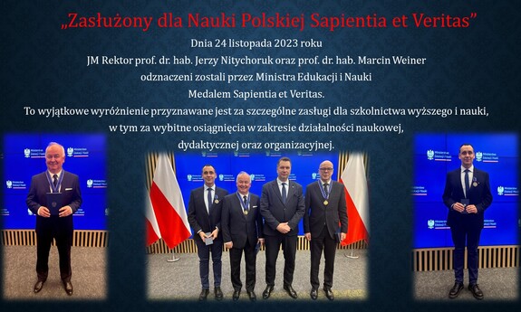 Medal "Zasłużony dla Nauki Polskiej Sapientia et Veritas"