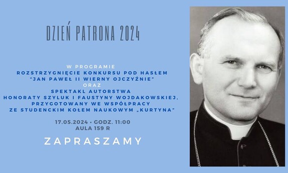 DZIEŃ PATRONA UCZELNI