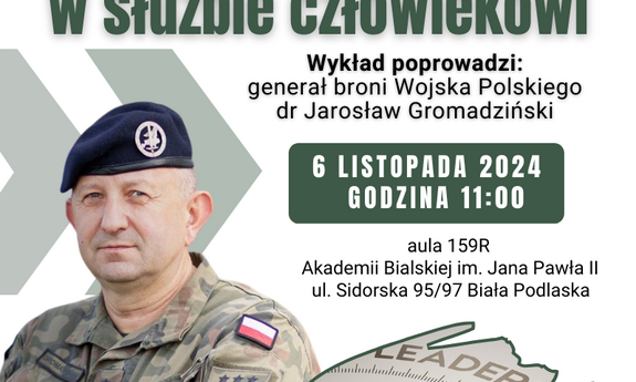 Wykład otwarty: Servant Leadership jako przywództwo w służbie człowiekowi